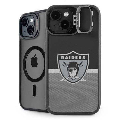 NFL Las Vegas Raiders Vintage iPhone 15 Plus Kickstand Case