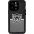 NFL Las Vegas Raiders Vintage iPhone 15 Pro Waterproof Case