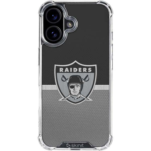 NFL Las Vegas Raiders Vintage iPhone 16 Clear Case