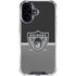 NFL Las Vegas Raiders Vintage iPhone 16 Clear Case