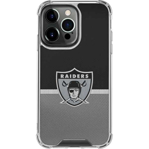 NFL Las Vegas Raiders Vintage iPhone 16 Pro Clear Case