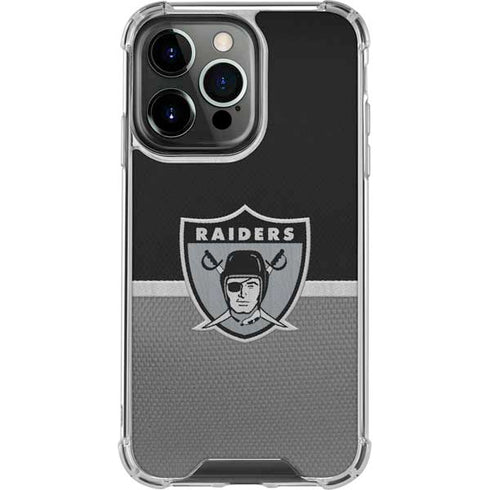 NFL Las Vegas Raiders Vintage iPhone 16 Pro Max Clear Case