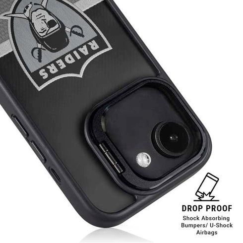 NFL Las Vegas Raiders Vintage iPhone 16e Kickstand Case