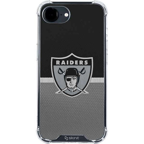 NFL Las Vegas Raiders Vintage iPhone 16e Clear Case