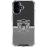 NFL Las Vegas Raiders Vintage iPhone 17 Clear Case