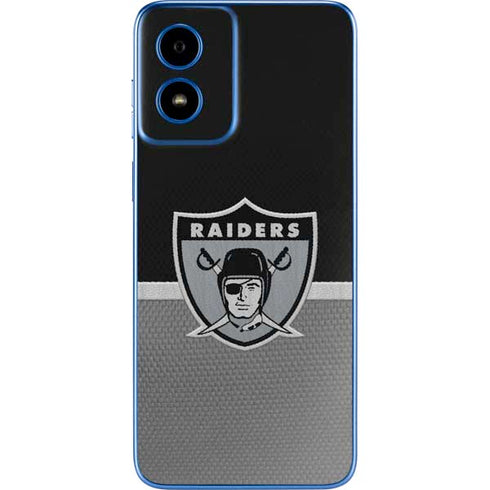 NFL Las Vegas Raiders Vintage Moto G Play 4G (2024) Skin