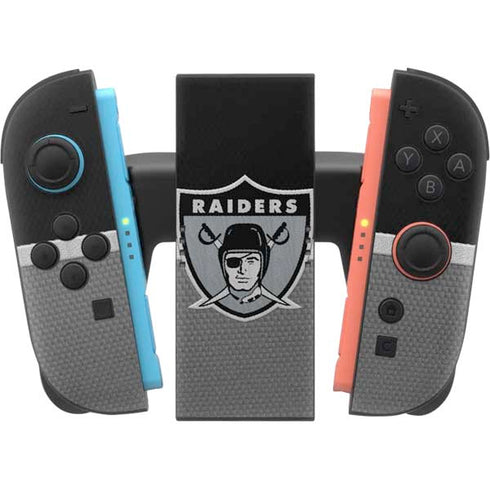 NFL Las Vegas Raiders Vintage Nintendo Switch 2 (2025) Joy-Con Controller Skin