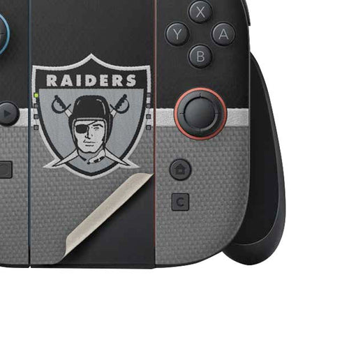 NFL Las Vegas Raiders Vintage Nintendo Switch 2 (2025) Joy-Con Controller Skin