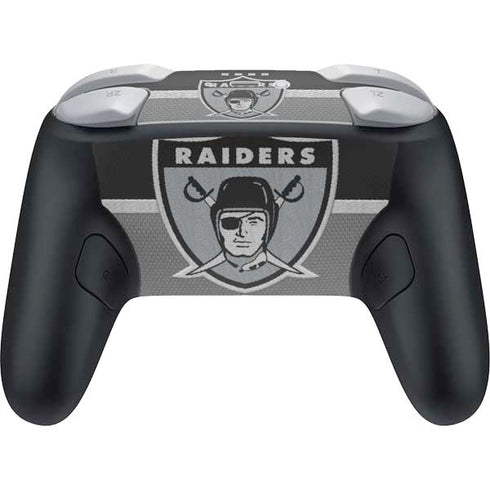 NFL Las Vegas Raiders Vintage Nintendo Switch 2 (2025) Pro Controller Skin