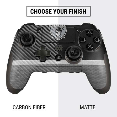 NFL Las Vegas Raiders Vintage PlayStation Scuf Vantage 2 Controller Skin