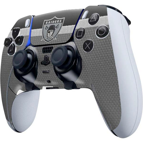 NFL Las Vegas Raiders Vintage PS5 DualSense Edge Pro Controller Skin