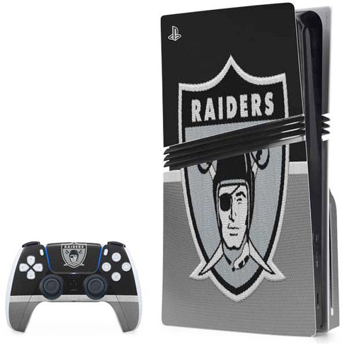 NFL Las Vegas Raiders Vintage PlayStation PS5 Skins