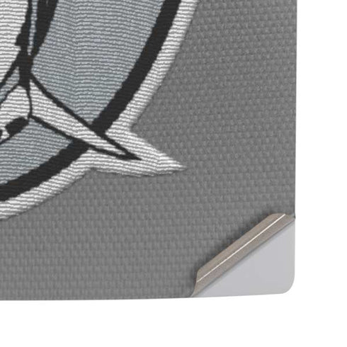 NFL Las Vegas Raiders Vintage PS5 Pro Disk Console Skin