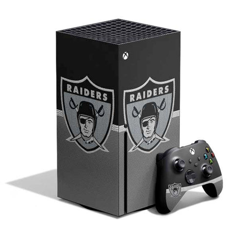 NFL Las Vegas Raiders Vintage Xbox Series X Skins