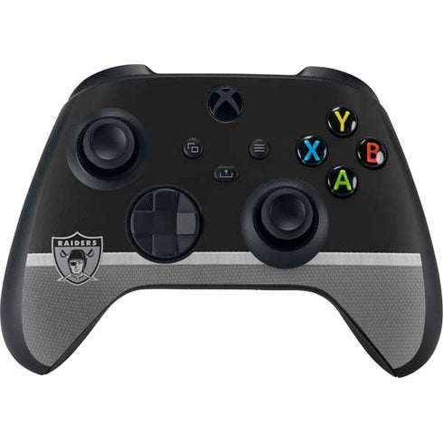 NFL Las Vegas Raiders Vintage Xbox Series X Controller Skin