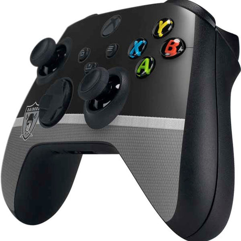 NFL Las Vegas Raiders Vintage Xbox Series X Controller Skin