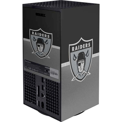 NFL Las Vegas Raiders Vintage XBox Series X Digital Edition Bundle Skin