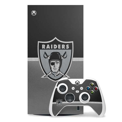 NFL Las Vegas Raiders Vintage Xbox Series X Skins
