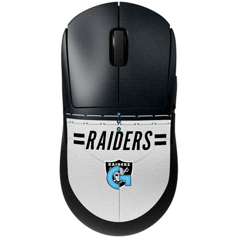 NFL Las Vegas Raiders White Striped G Pro Wireless Gaming Mouse Skin