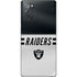NFL Las Vegas Raiders White Striped Galaxy Note20 5G Skin