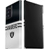 NFL Las Vegas Raiders White Striped Galaxy Note20 Ultra 5G Lite Case