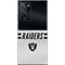 NFL Las Vegas Raiders White Striped Galaxy Note20 Ultra 5G Skin