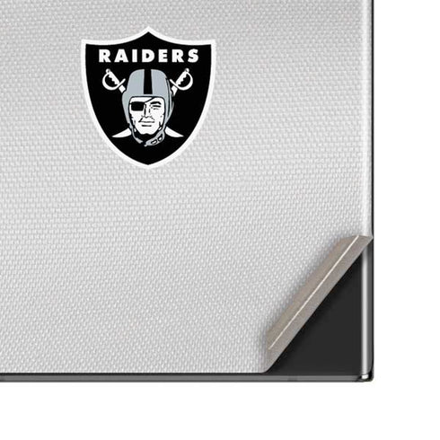 NFL Las Vegas Raiders White Striped Galaxy Note20 Ultra 5G Skin