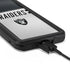 NFL Las Vegas Raiders White Striped Galaxy S20 Plus Waterproof Case