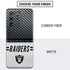 NFL Las Vegas Raiders White Striped Galaxy S20 Ultra 5G Skin