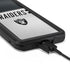 NFL Las Vegas Raiders White Striped Galaxy S20 Waterproof Case