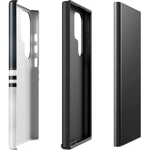 NFL Las Vegas Raiders White Striped Galaxy S23 Ultra Pro Case