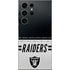 NFL Las Vegas Raiders White Striped Galaxy S24 Ultra Skin
