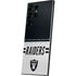 NFL Las Vegas Raiders White Striped Galaxy S24 Ultra Skin