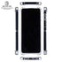NFL Las Vegas Raiders White Striped Galaxy Z Flip6 Clear Case