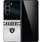 NFL Las Vegas Raiders White Striped Galaxy Z Fold5 5G Skin