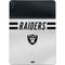 NFL Las Vegas Raiders White Striped Apple iPad Air Skin