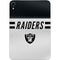 NFL Las Vegas Raiders White Striped Apple iPad Mini Skin