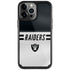 NFL Las Vegas Raiders White Striped iPhone Cases