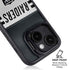 NFL Las Vegas Raiders White Striped iPhone 15 Kickstand Case