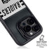 NFL Las Vegas Raiders White Striped iPhone 15 Pro Max Kickstand Case