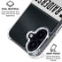 NFL Las Vegas Raiders White Striped iPhone 16 MagSafe Case
