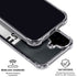 NFL Las Vegas Raiders White Striped iPhone 16 Plus Clear Case