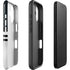 NFL Las Vegas Raiders White Striped iPhone 16 Plus Impact Case