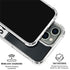 NFL Las Vegas Raiders White Striped iPhone 16 Pro Clear Case