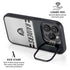 NFL Las Vegas Raiders White Striped iPhone 16 Pro Max Kickstand Case