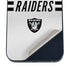 NFL Las Vegas Raiders White Striped iPhone 16 Skin
