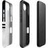 NFL Las Vegas Raiders White Striped iPhone 16e Impact Case