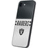 NFL Las Vegas Raiders White Striped iPhone 16e Skin