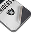 NFL Las Vegas Raiders White Striped iPhone 16e Skin