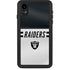 NFL Las Vegas Raiders White Striped iPhone Cases